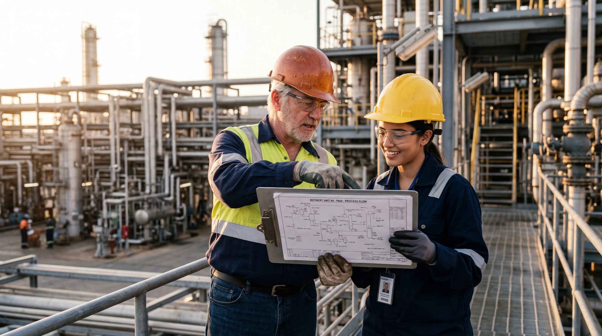 SSE Global Energy engineers at work